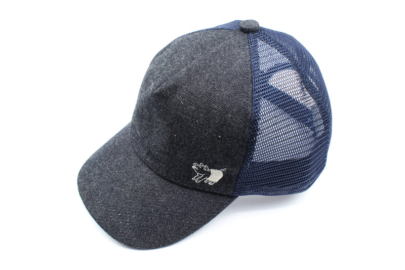 7551 / STUDIO D'ARTISAN DENIM MESH CAP