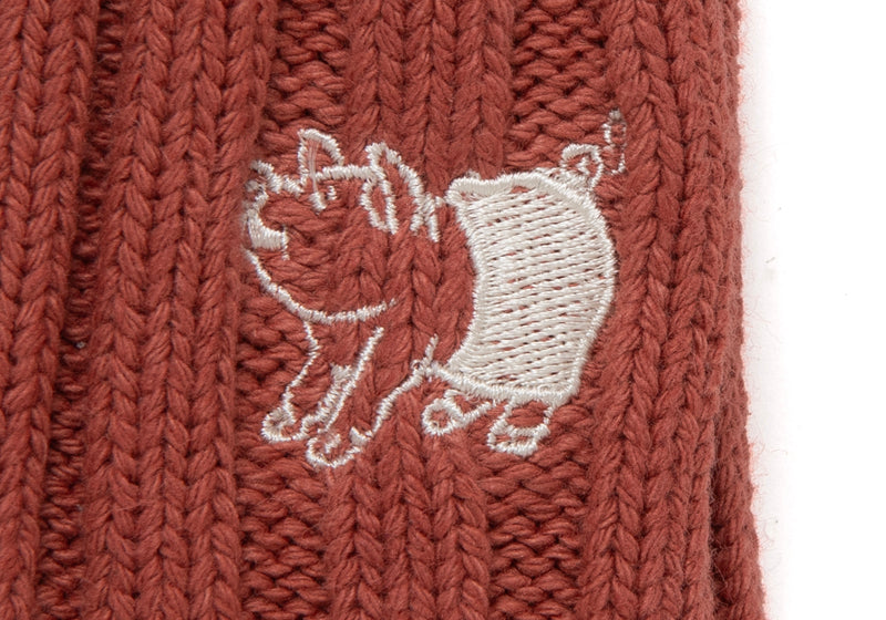 【7557】 STUDIO D'ARTISAN SULFUR DYEING KNIT CAP