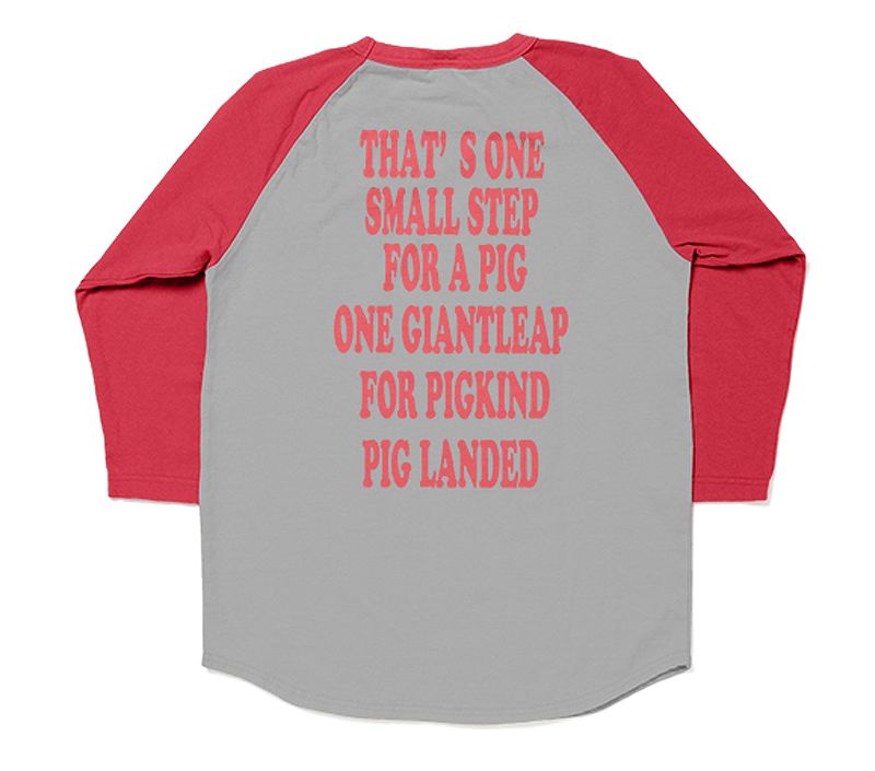 8138B / STUDIO D'ARTISAN Raglan 3/4 sleeve T-Shirt