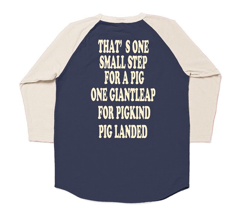 8138B / STUDIO D'ARTISAN Raglan 3/4 sleeve T-Shirt