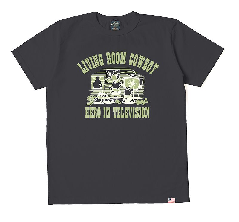 8142A / STUDIO D'ARTISAN U.S.A. Cotton Print T-Shirt