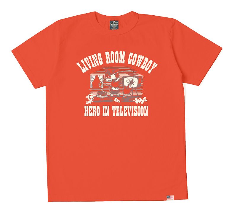 8142A / STUDIO D'ARTISAN U.S.A. Cotton Print T-Shirt
