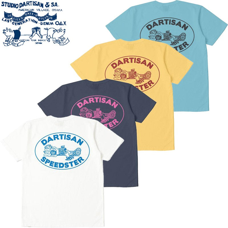 8181A / STUDIO D'ARTISAN U.S.A. Cotton Print T-Shirt
