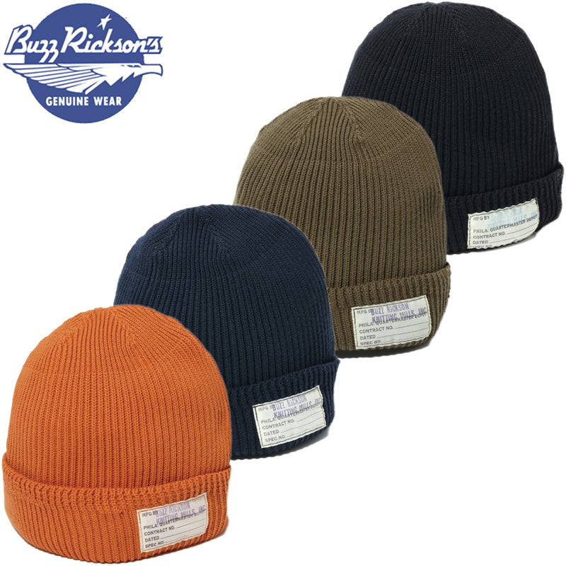 BR02186 / BUZZ RICKSON'S WATCH CAP COTTON VERSION