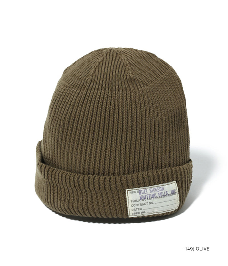 BR02186 / BUZZ RICKSON'S WATCH CAP COTTON VERSION