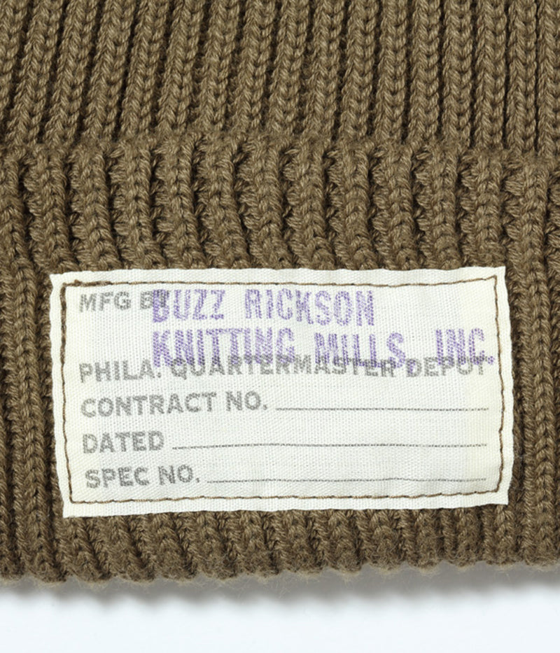 BR02186 / BUZZ RICKSON'S WATCH CAP COTTON VERSION