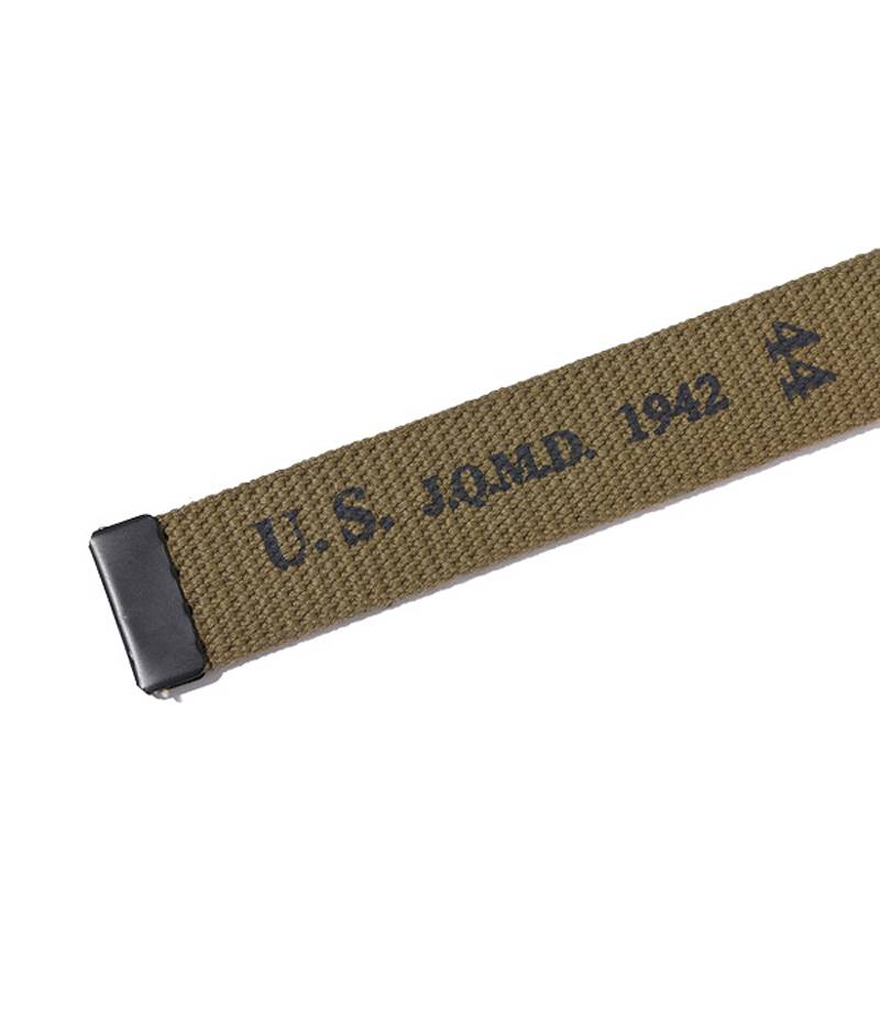 BR02719 / BUZZ RICKSON'S BELT, WEB, WAIST, EM M-1937
