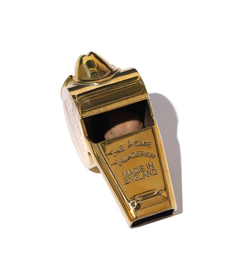 BR02763 / BUZZ RICKSON'S BRASS WHISTLE