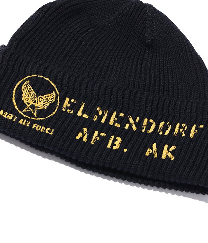 BR02769 / BUZZ RICKSON'S WATCH CAP COTTON VERSION STENCIL