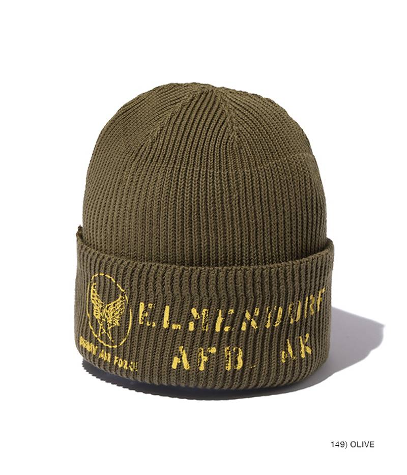 BR02769 / BUZZ RICKSON'S WATCH CAP COTTON VERSION STENCIL