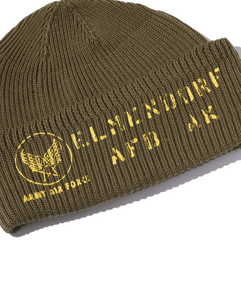 BR02769 / BUZZ RICKSON'S WATCH CAP COTTON VERSION STENCIL