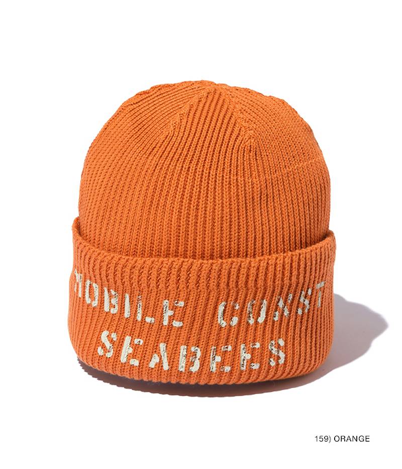 BR02770 / BUZZ RICKSON'S WATCH CAP COTTON VERSION STENCIL