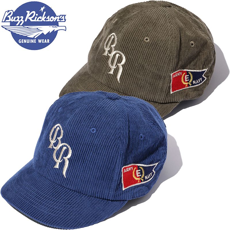 BR02771 / BUZZ RICKSON'S 30th ANNIVERSARY MODEL CORDUROY BALL CAP