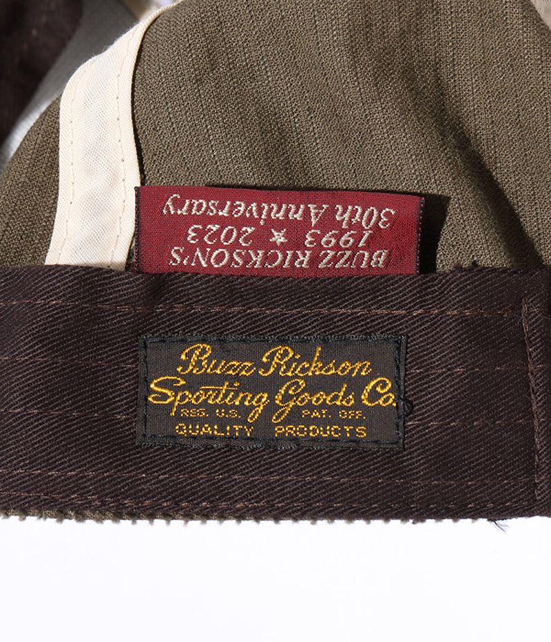 BR02771 / BUZZ RICKSON'S 30th ANNIVERSARY MODEL CORDUROY BALL CAP
