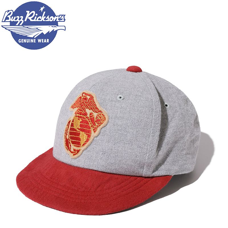 BR02788 / BUZZ RICKSON'S BASEBALL CAP “USMC”