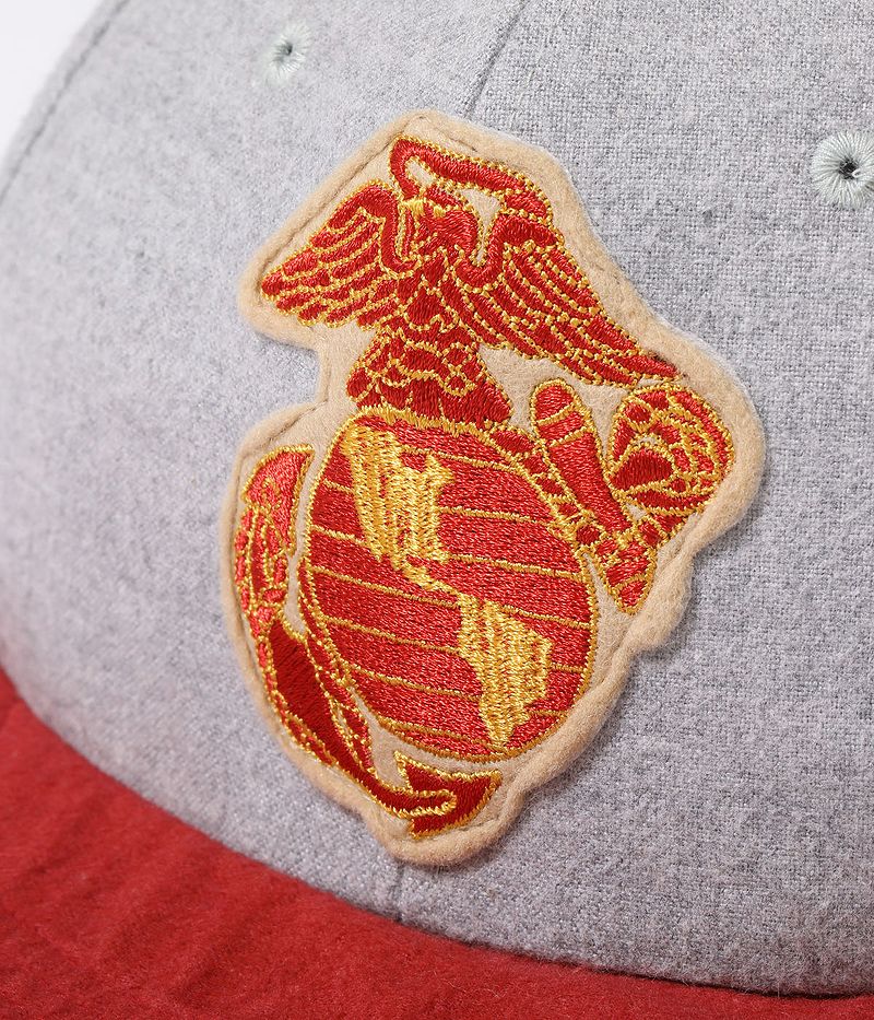 BR02788 / BUZZ RICKSON'S BASEBALL CAP “USMC”
