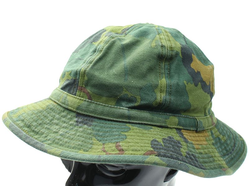 BR02790 BUZZ RICKSON'S MITCHELL PATTERN CAMOUFLAGE HAT CIVILIAN MODEL