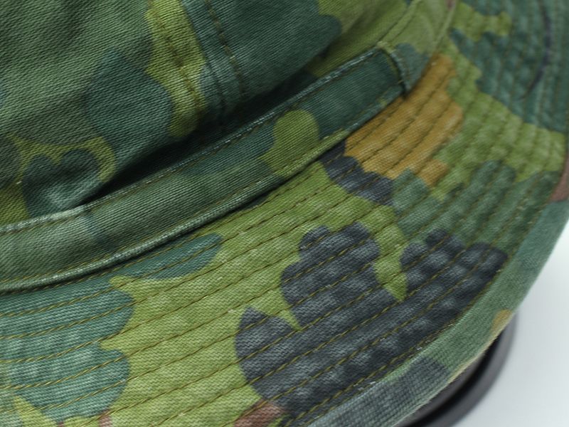 BR02790 BUZZ RICKSON'S MITCHELL PATTERN CAMOUFLAGE HAT CIVILIAN MODEL