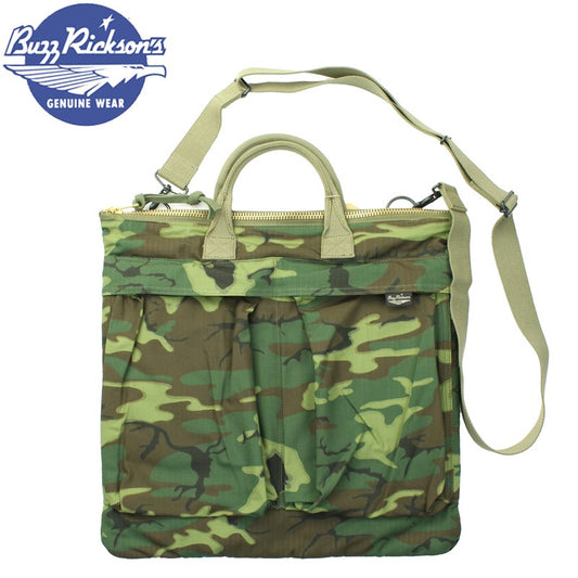 BR02841 / BUZZ RICKSON'S ERDL CAMOUFLAGE HELMET BAG