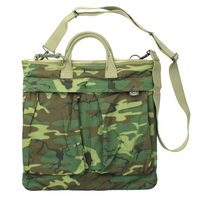 BR02841 / BUZZ RICKSON'S ERDL CAMOUFLAGE HELMET BAG