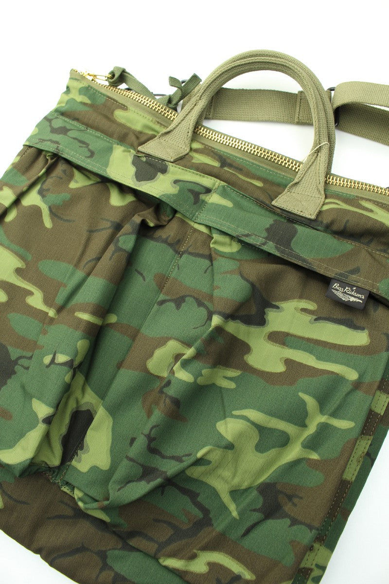 BR02841 / BUZZ RICKSON'S ERDL CAMOUFLAGE HELMET BAG
