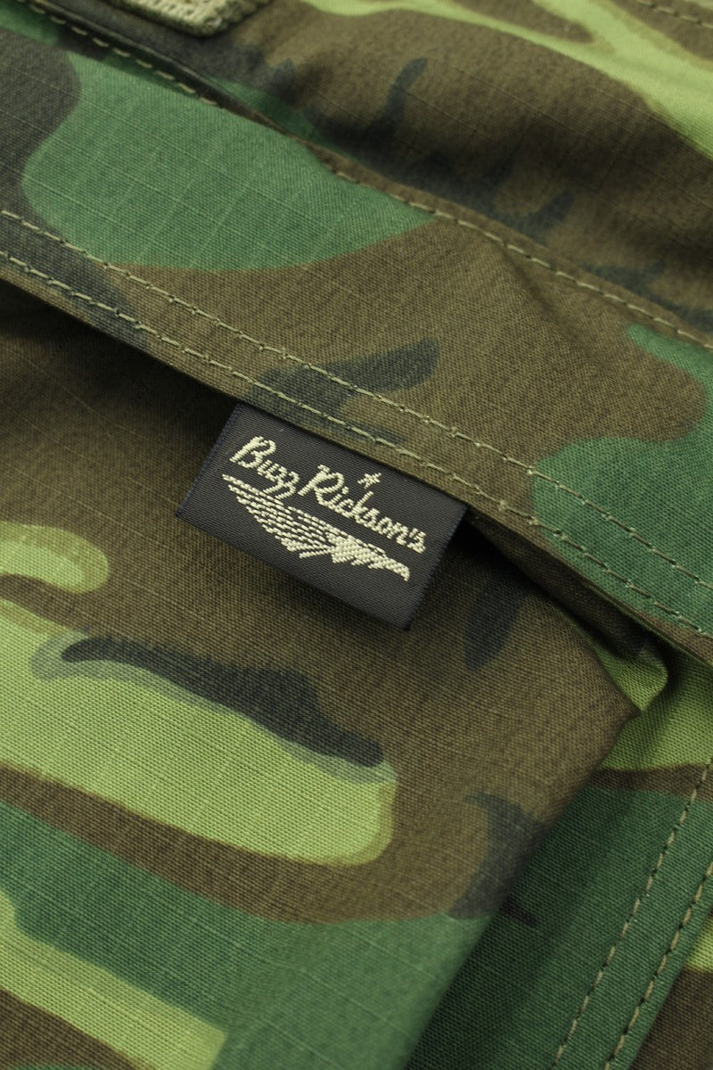 BR02841 / BUZZ RICKSON'S ERDL CAMOUFLAGE HELMET BAG