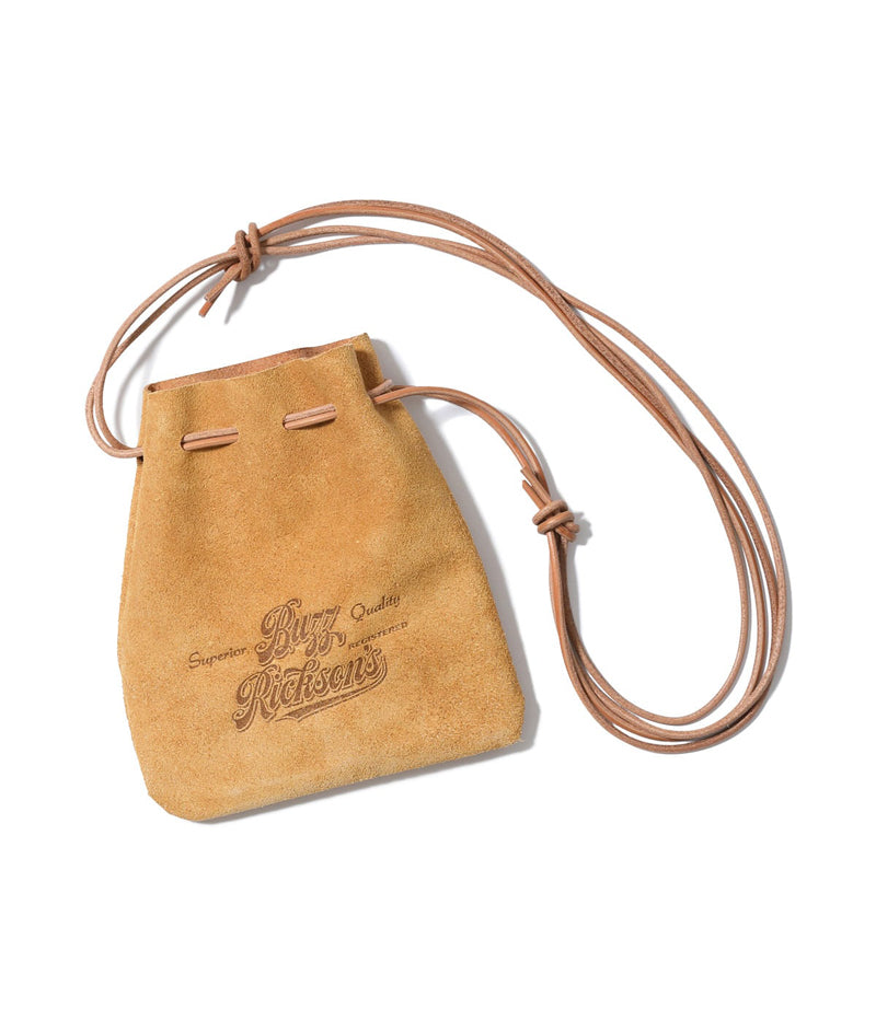 BR02877 / BUZZ RICKSON'S COW SUEDE PURSE