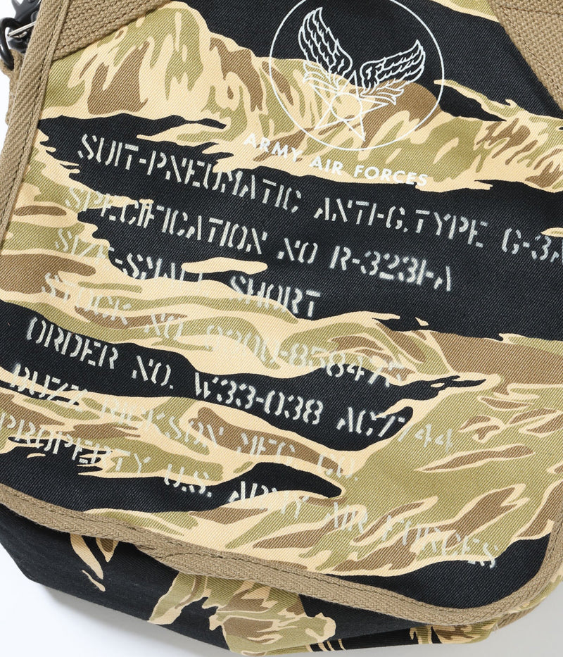 BR02878 / BUZZ RICKSON'S SUIT-PNEUMATIC ANTI-G, TYPE G-3A TIGER CAMOUFLAGE BAG