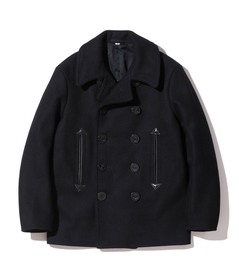 BR12394 / BUZZ RICKSON'S WILLIAM GIBSON COLLECTION Type BLACK PEA COAT