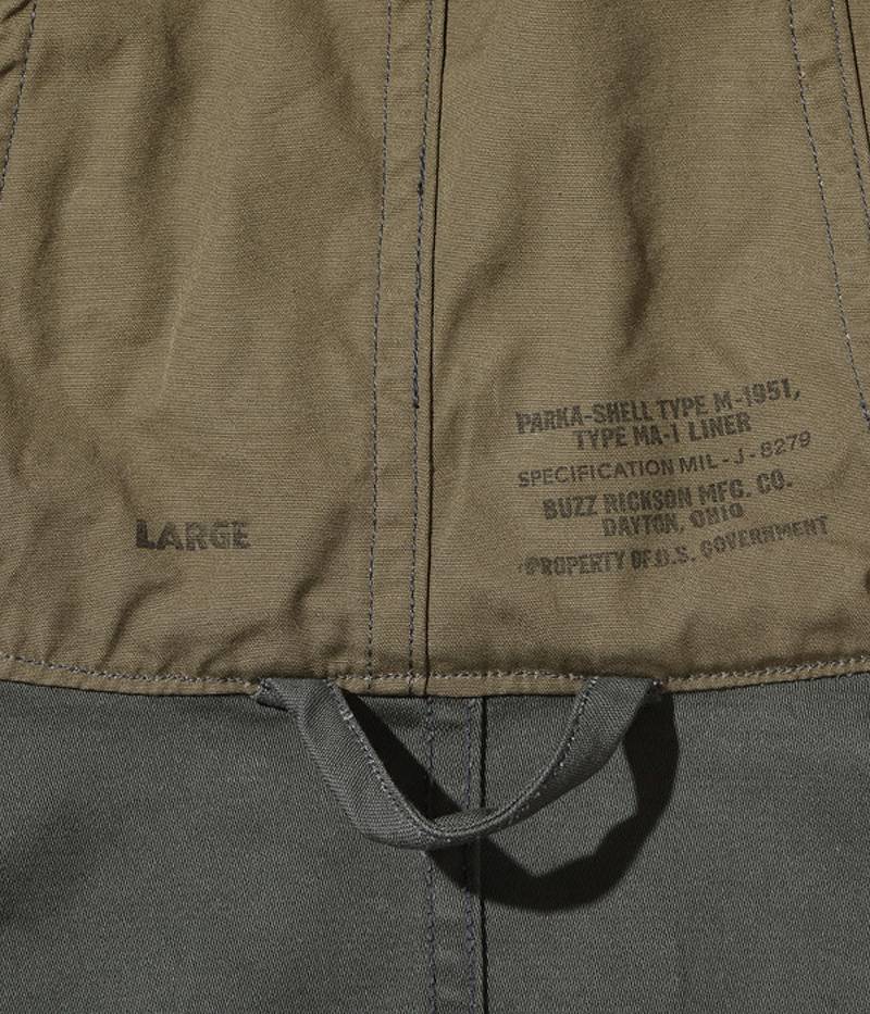 BR15333 / BUZZ RICKSON'S Type M-51 PARKA WITH MA-1 LINER “BUZZ RICKSON'S 30th ANNIVERSARY MODEL”