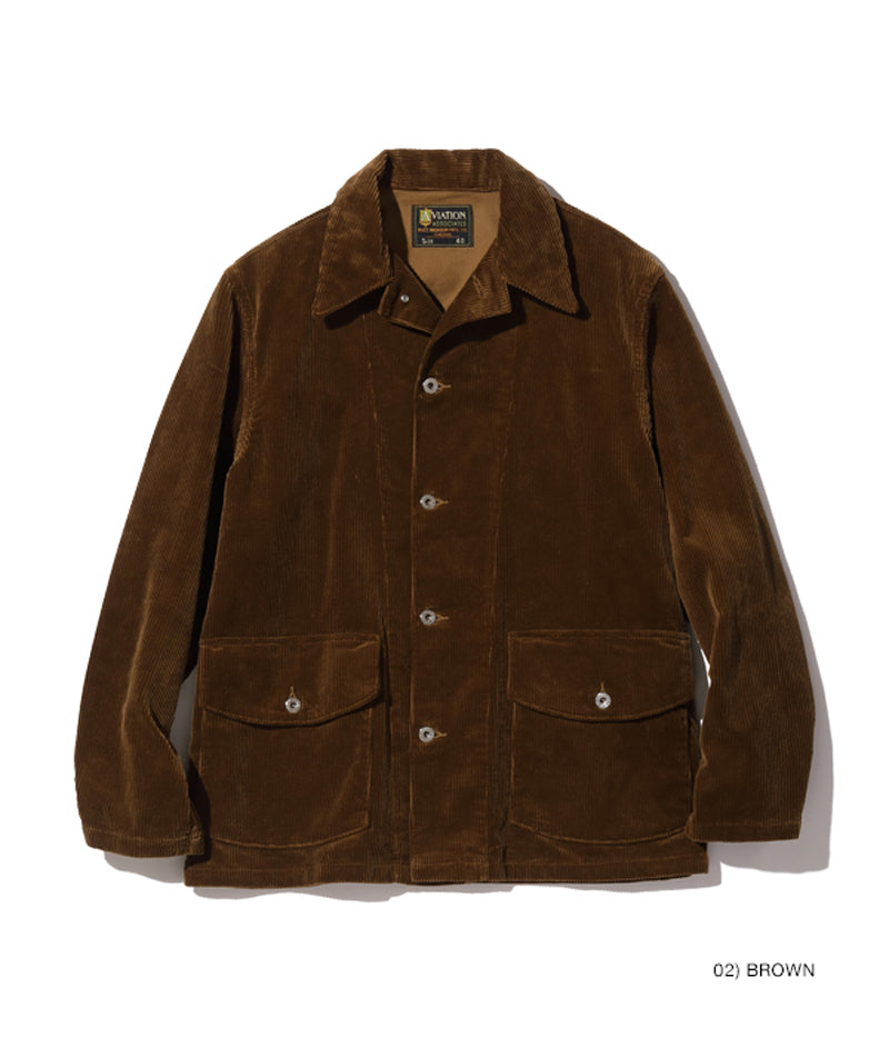 BR15344 / BUZZ RICKSON'S AVIATION ASSOCIATES U.S. ARMY WORKING JACKET CORDUROY VERSION