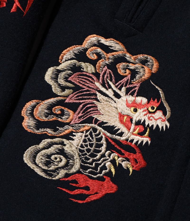 BR15350 / BUZZ RICKSON'S SUKA PEA COAT “30th ANNIVERSARY MODEL USS LEXINTON CVA-16 SUKA EMBROIDERY”