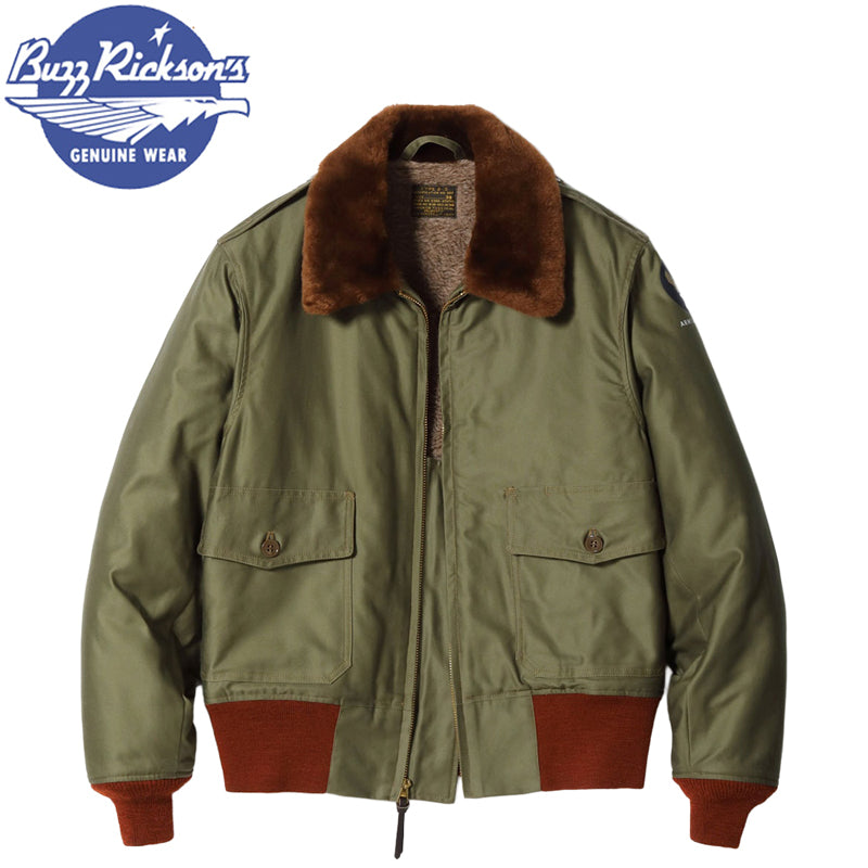 BR15745 / BUZZ RICKSON'S Type B-10 RED RIB VERSION “SUPERIOR TOGS