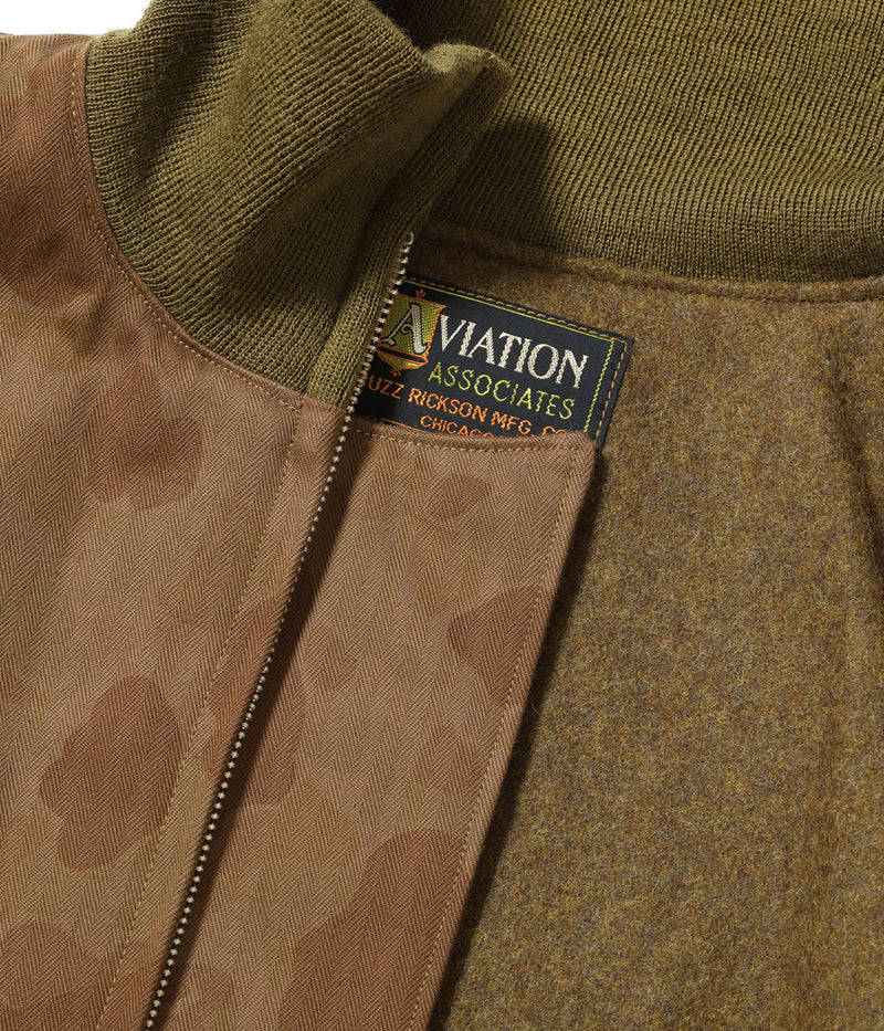 BR15768 / BUZZ RICKSON'S AVIATION ASSOCIATES TANKERS CAMOUFLAGE OVER DYE