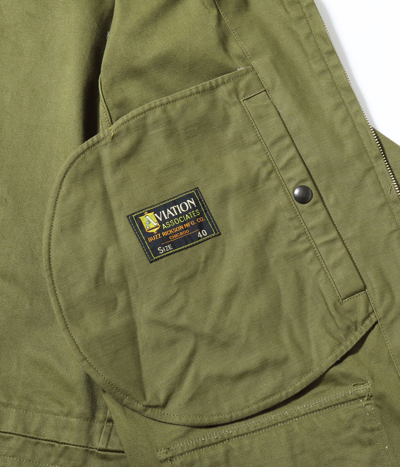BR15769 / BUZZ RICKSON'S AVIATION ASSOCIATES M-421A BACK SATIN
