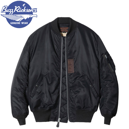 BR15772 / BUZZ RICKSON'S WILLIAM GIBSON COLLECTION Type BLACK MA-1 LONG MODEL “ALBERT TURNER & CO., INC. MODEL”