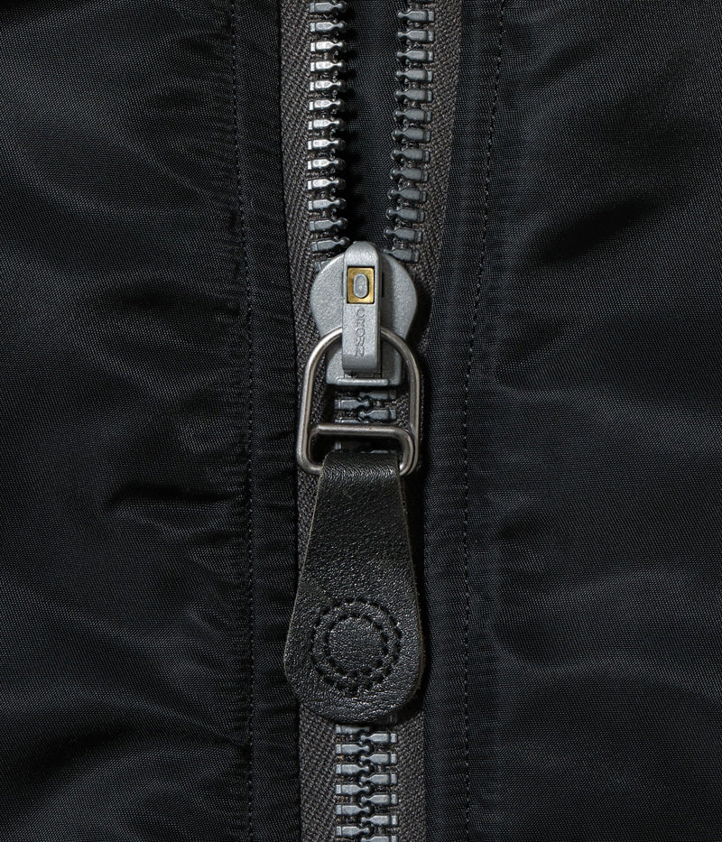 BR15772 / BUZZ RICKSON'S WILLIAM GIBSON COLLECTION Type BLACK MA-1 LONG MODEL “ALBERT TURNER & CO., INC. MODEL”