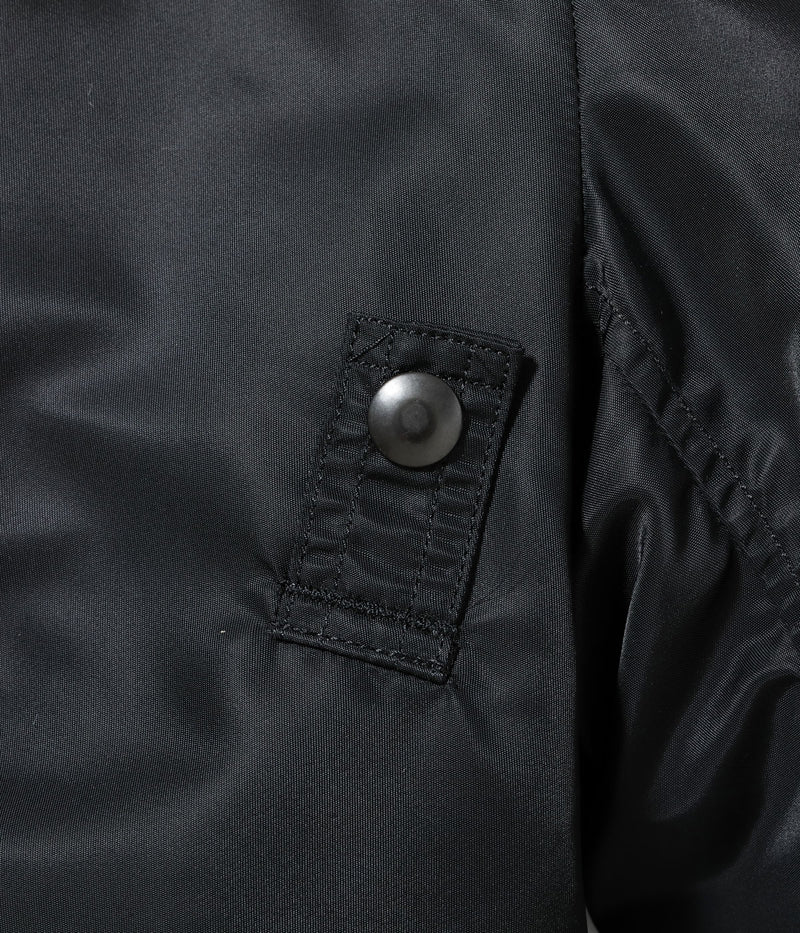 BR15772 / BUZZ RICKSON'S WILLIAM GIBSON COLLECTION Type BLACK MA-1 LONG MODEL “ALBERT TURNER & CO., INC. MODEL”