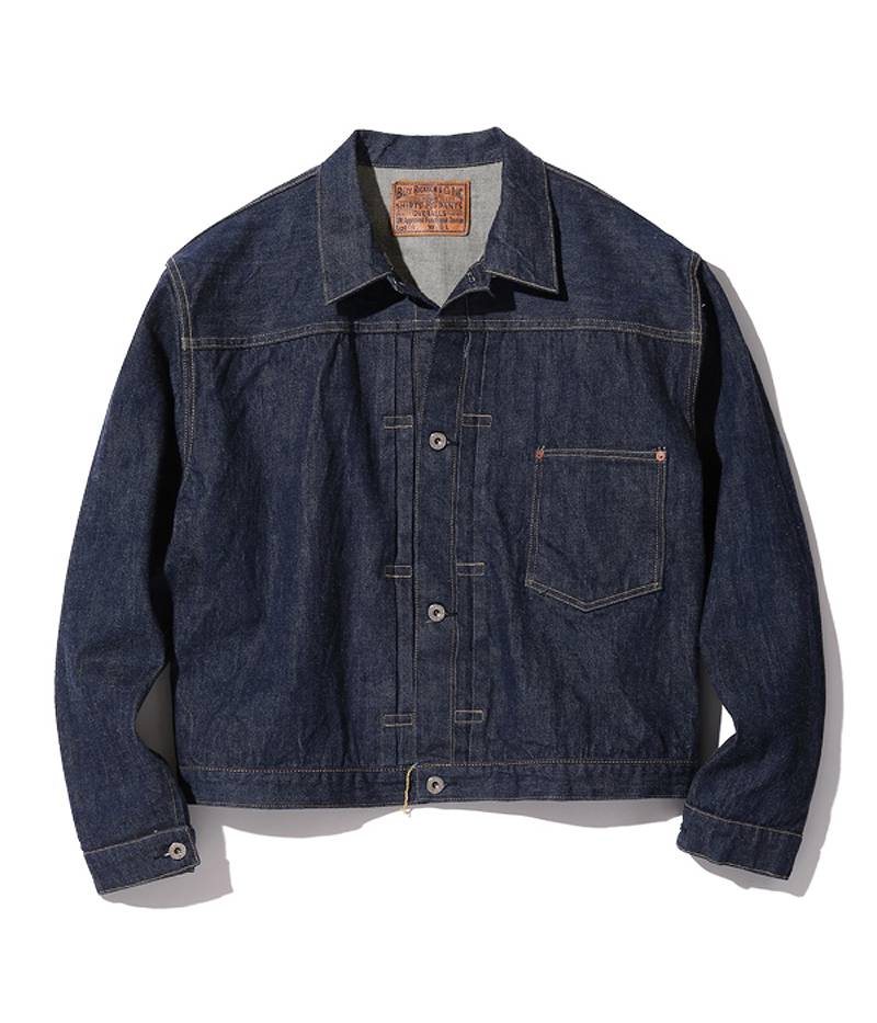 BR16041T / BUZZ RICKSON'S WORLD WAR II DENIM BLOUSE SPLIT T