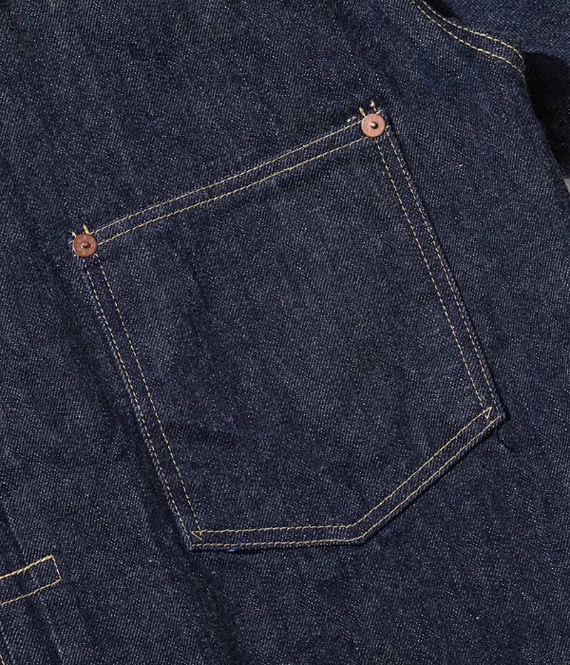 BR16041T / BUZZ RICKSON'S WORLD WAR II DENIM BLOUSE SPLIT T