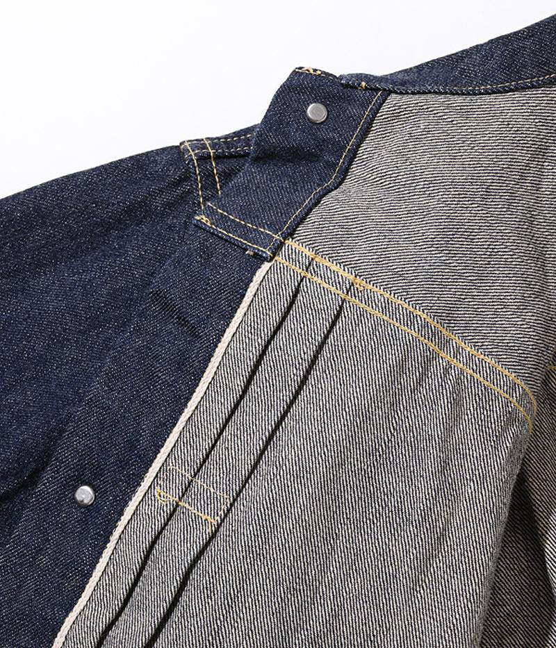 BR16041T / BUZZ RICKSON'S WORLD WAR II DENIM BLOUSE SPLIT T