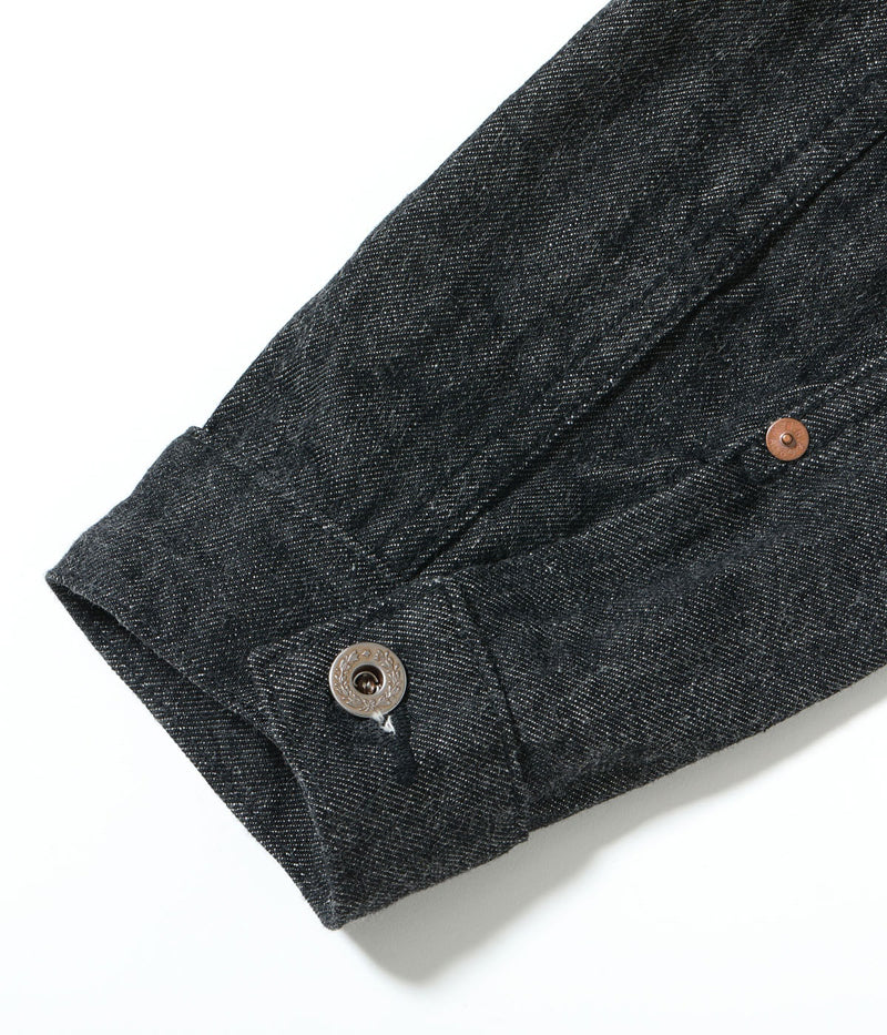 BR16042 / BUZZ RICKSON'S WORLD WAR II BLACK DENIM BLOUSE
