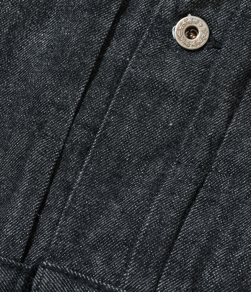 BR16042 / BUZZ RICKSON'S WORLD WAR II BLACK DENIM BLOUSE