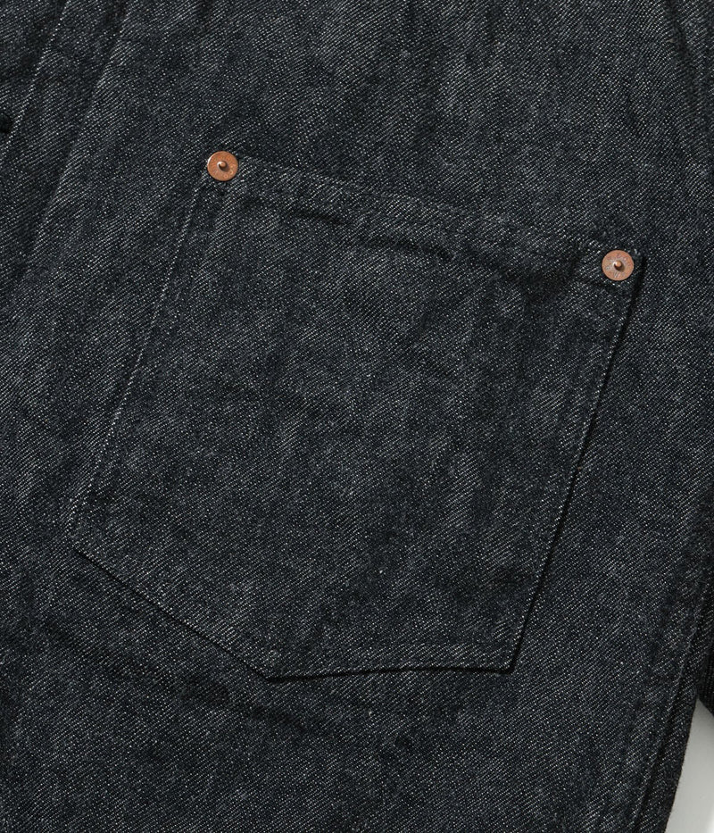 BR16042 / BUZZ RICKSON'S WORLD WAR II BLACK DENIM BLOUSE