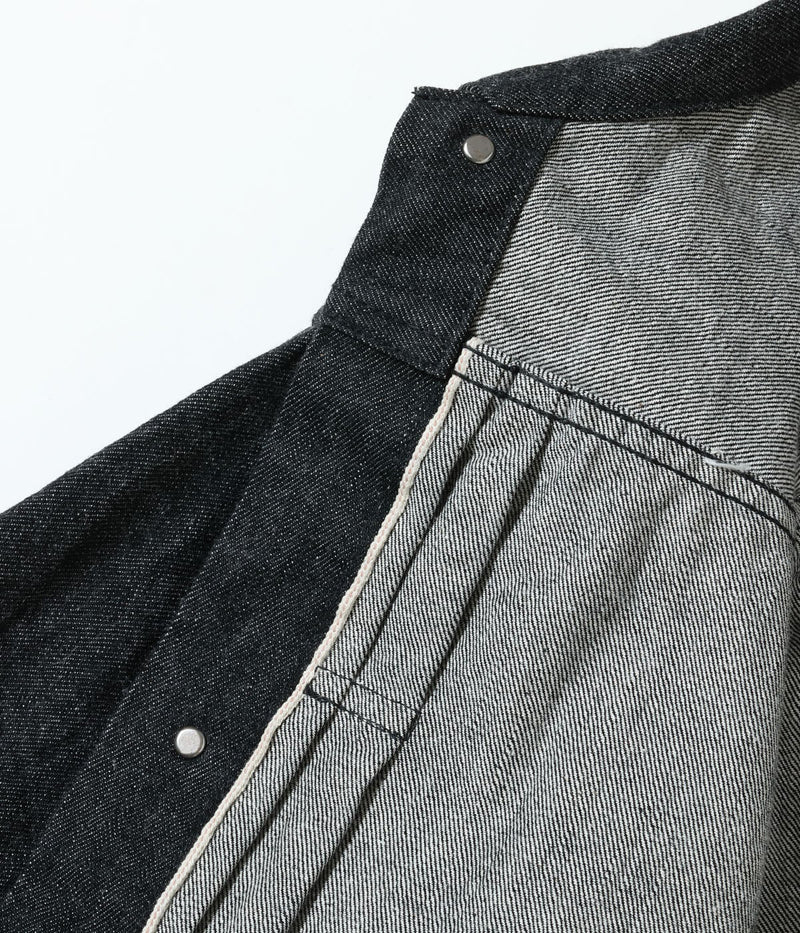 BR16042 / BUZZ RICKSON'S WORLD WAR II BLACK DENIM BLOUSE