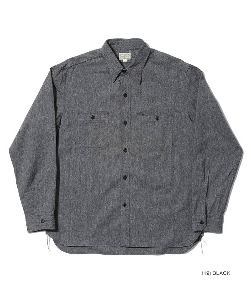 BR26082 / BUZZ RICKSON'S COTTON COVERT WORK SHIRT