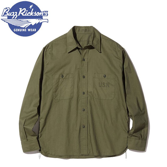 BR28219 / BUZZ RICKSON'S UTILITY SHIRTS N-3 “CONTRACT NTsx-83000” (LONG SLEEVE)