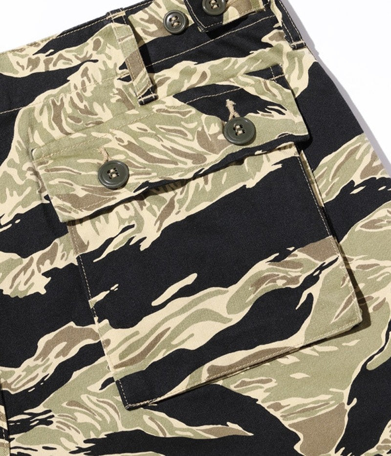 BR42502 / BUZZ RICKSON'S GOLD TIGER STRIPE TROUSERS SHORT LENGTH