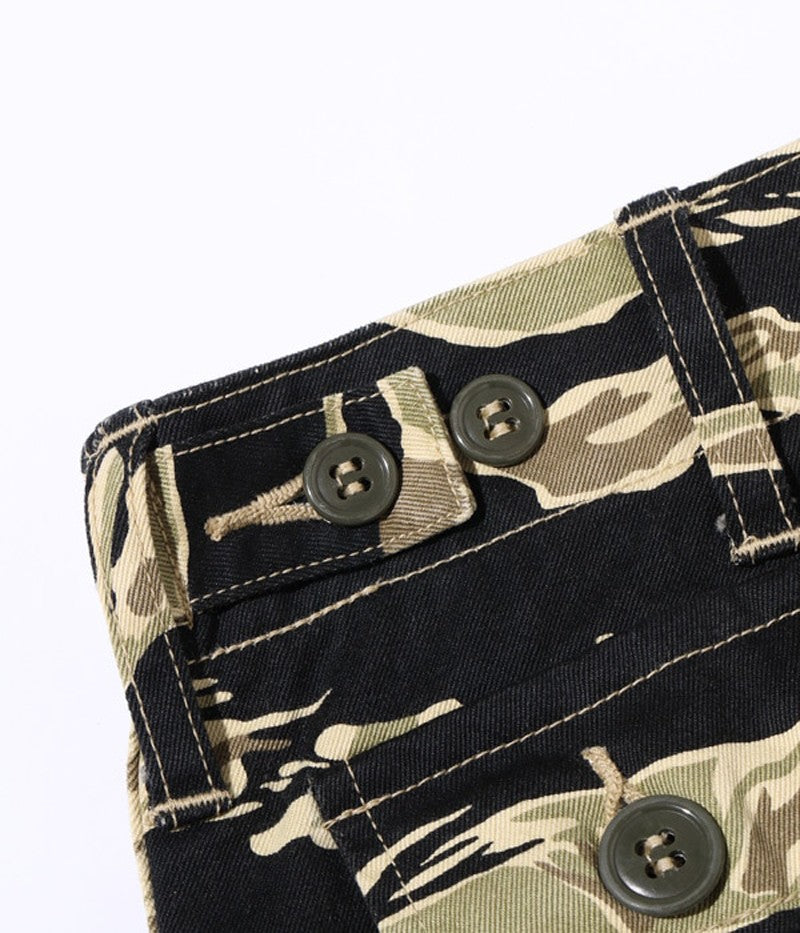 BR42502 / BUZZ RICKSON'S GOLD TIGER STRIPE TROUSERS SHORT LENGTH