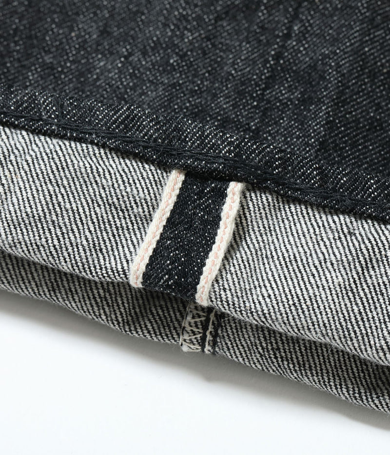 BR43042 / BUZZ RICKSON'S WORLD WAR II BLACK DENIM WAIST OVERALLS